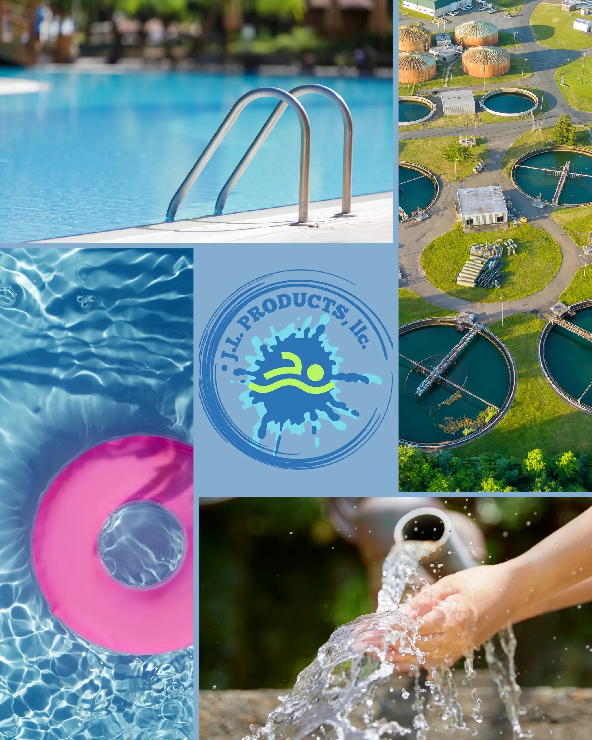 JL Products LLC — pools, water treatment facilities, and clean water